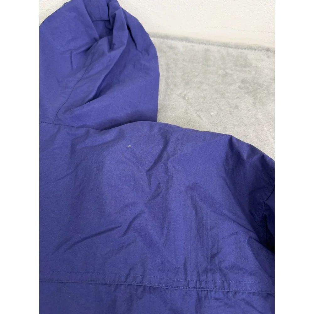 Vintage 90s Adidas Windbreaker Jacket Men's Size Large Blue Full Zip